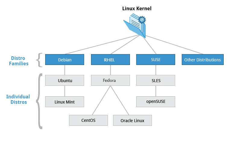 Linux distributions