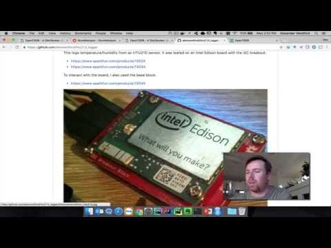 Intel Edison logging to OpenTSDB