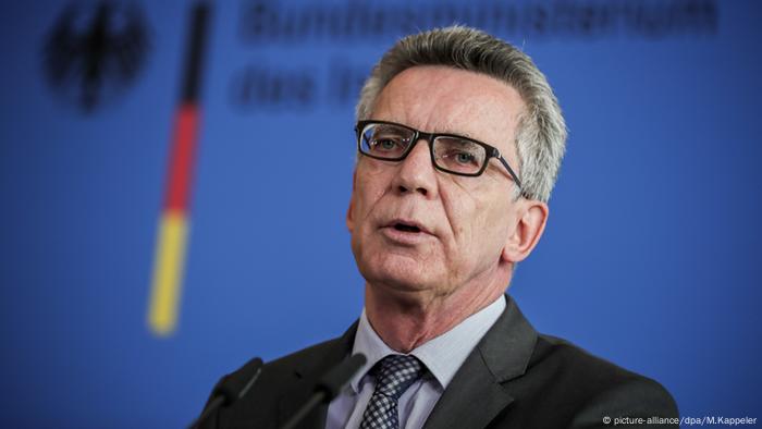  Thomas de Maiziere PK Bombenexplosion Ansbach 