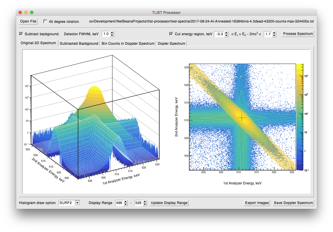 TLIST Processor desktop application