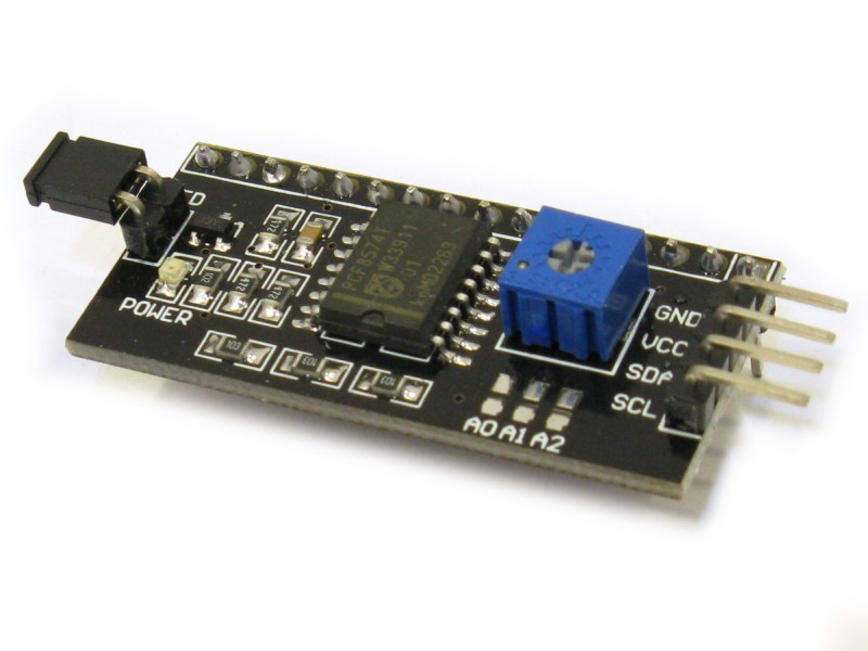 LCD adaptor based on PCF8574T