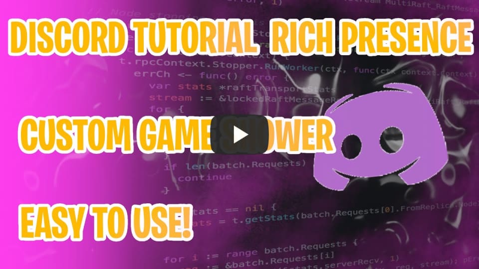 Discord-Rich-Presence Tutorial