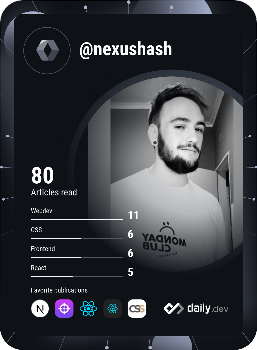 NexusHash's Dev Card