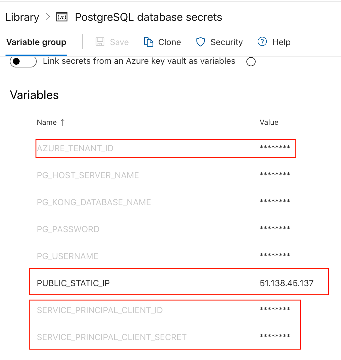 Creating new environment variables