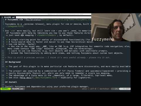 Intro to fuzzymenu