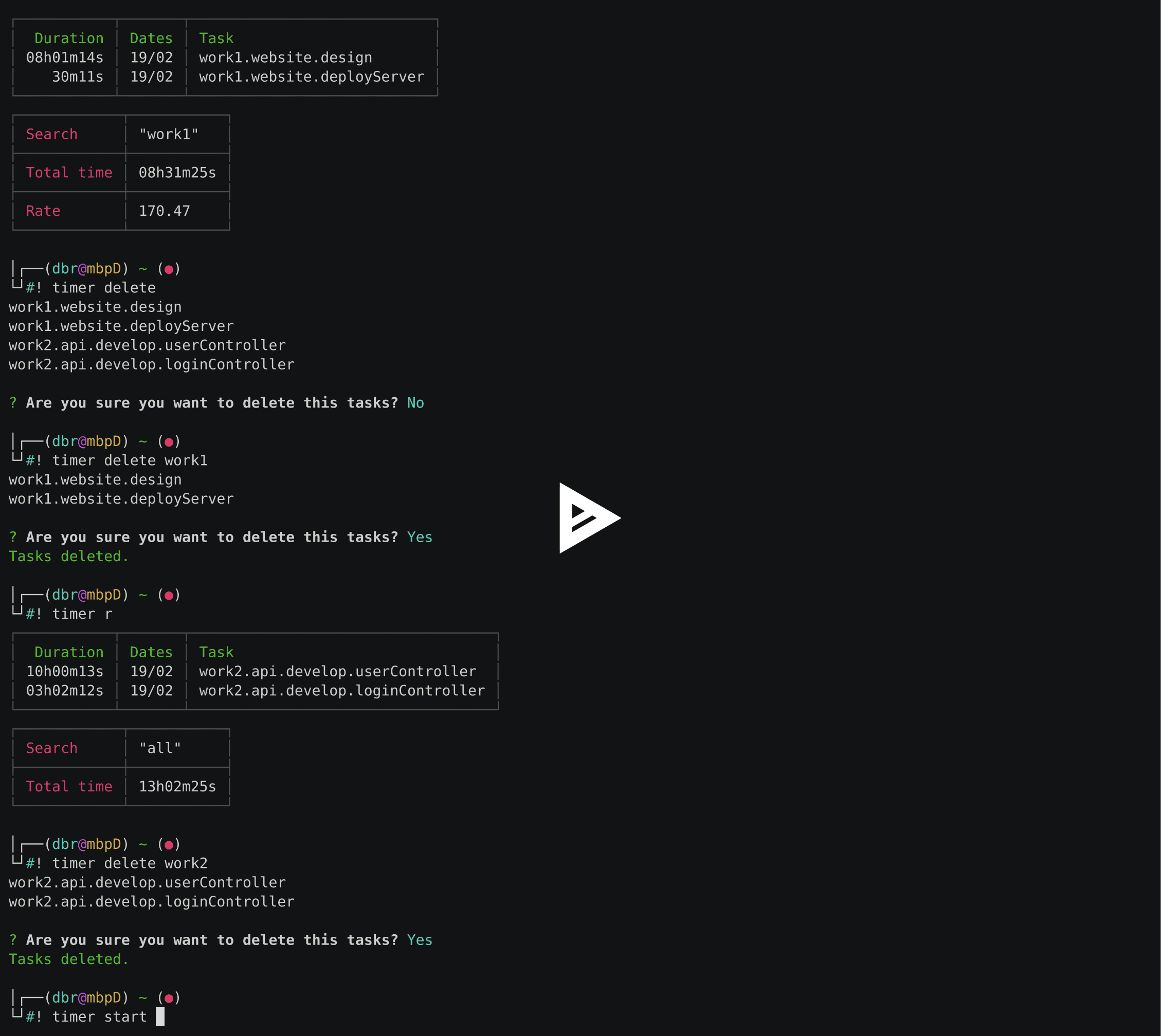 asciicast