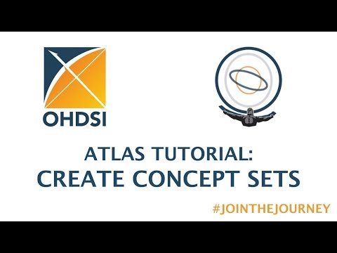 ATLAS Tutorial: Create Concept Sets