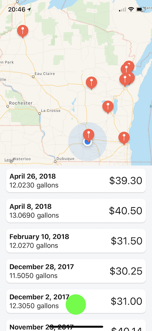 Fuel Overview Map