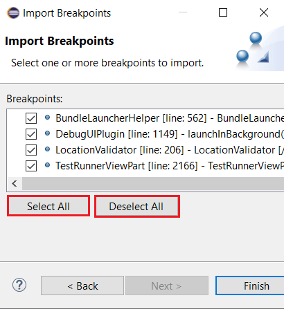 import selectall