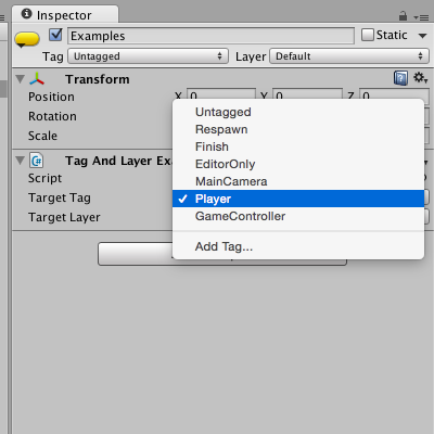 Tag And Layer Attribute - Tag
