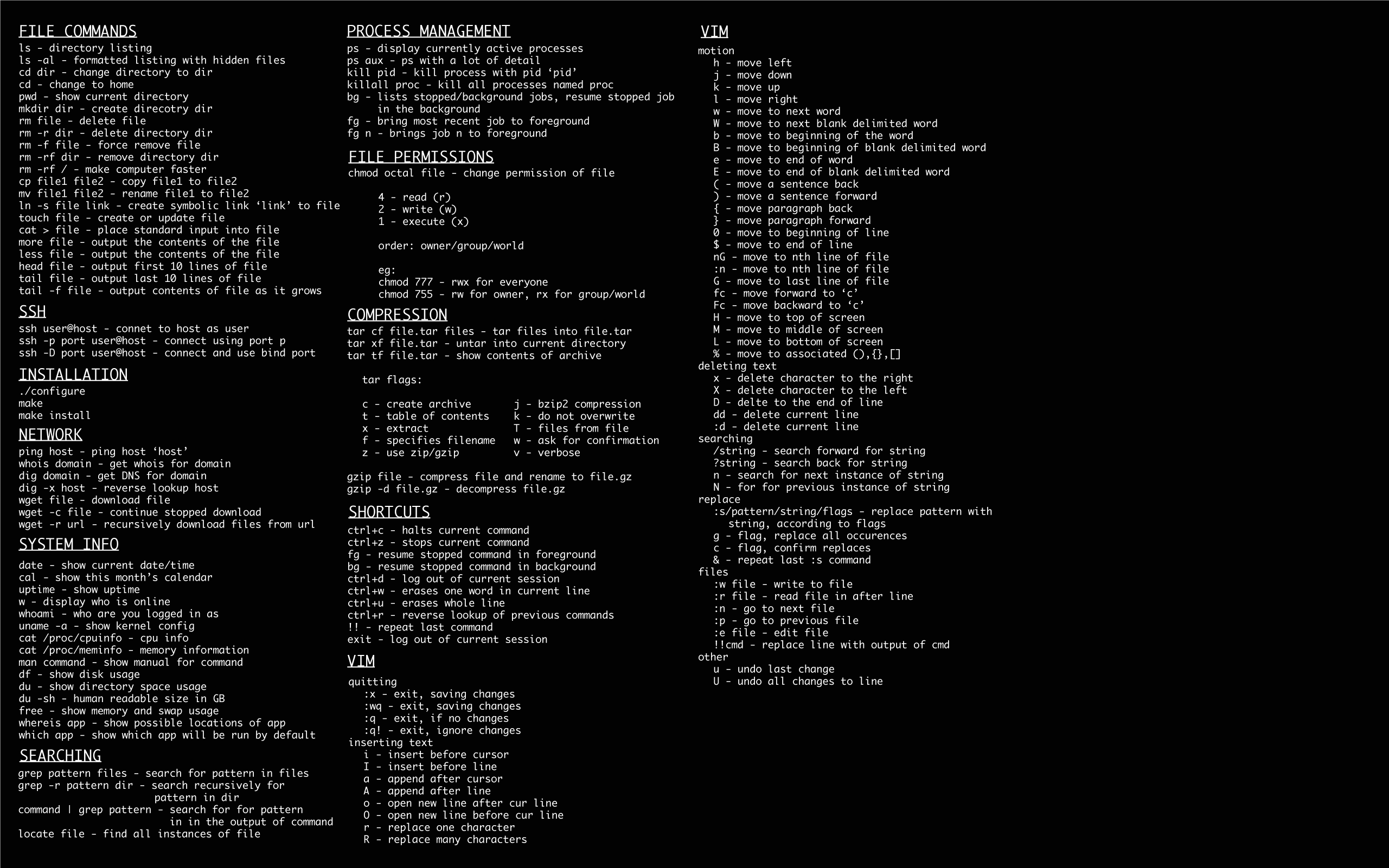 Linux Commands