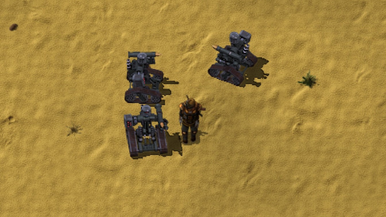 Rocket Bot in action