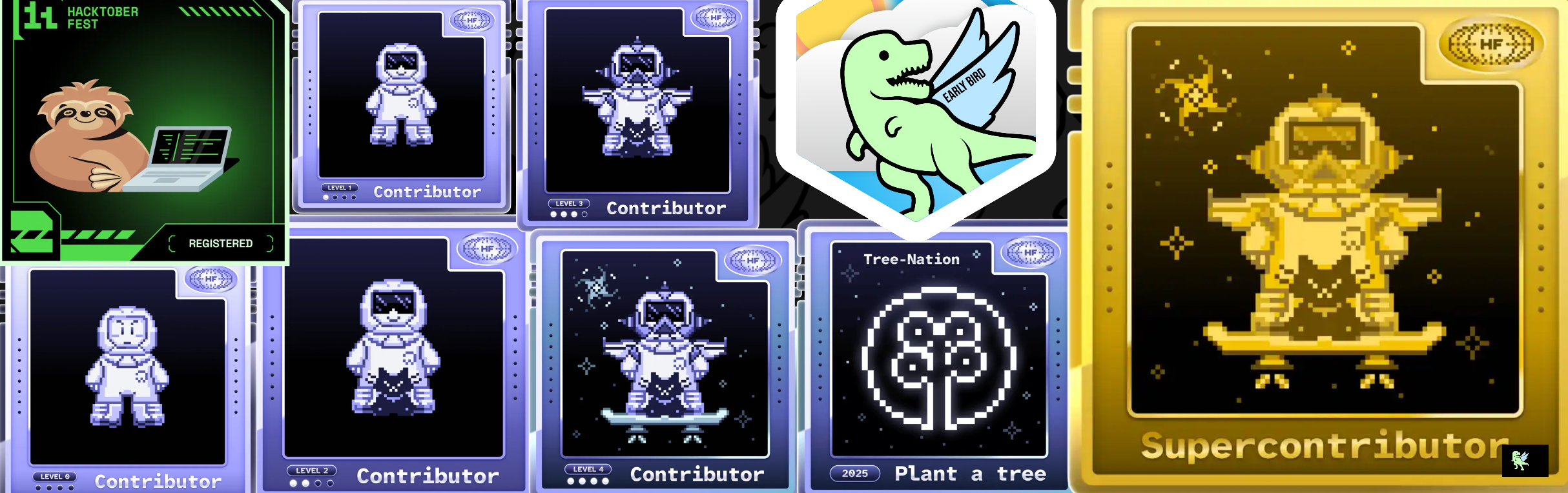 An image of @shafaq16's Holopin badges, which is a link to view their full Holopin profile