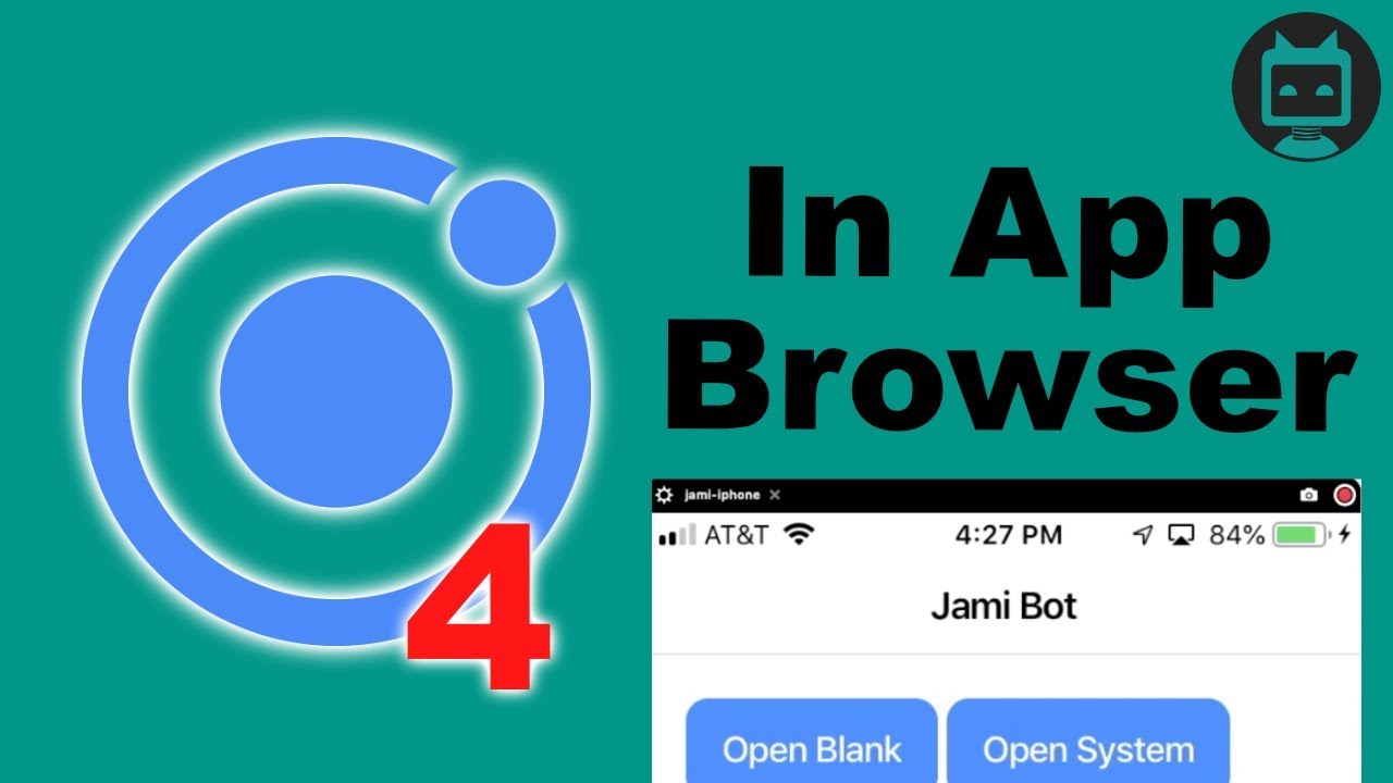 Ionic 4 InAppBrowser Tutorial