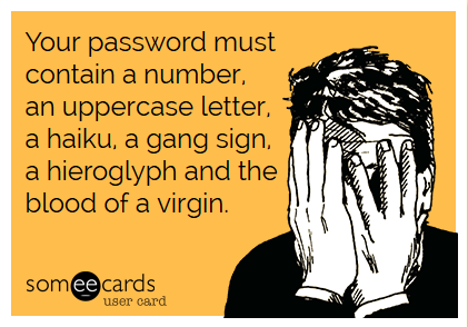 eCard about Passwords