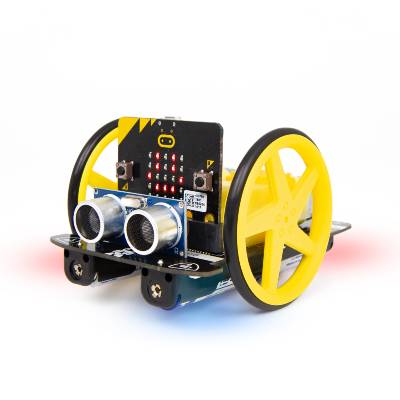 :MOVE Motor angled view with lights