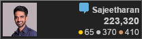 Stack Overflow profile for sajeetharan