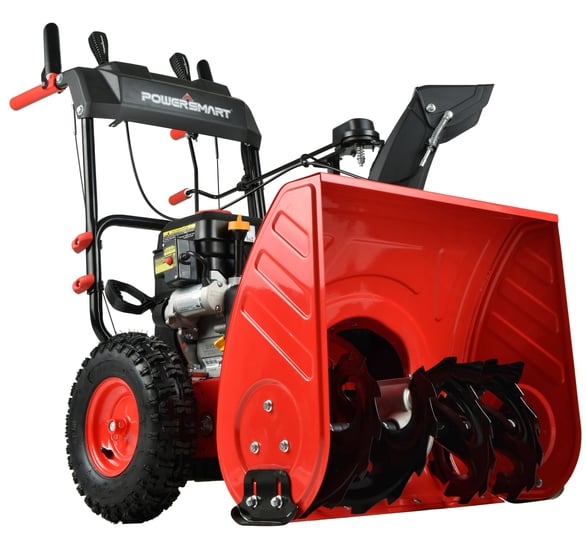 powersmart-pssw24-24-in-212cc-2-stage-electric-start-gas-snow-blower-1