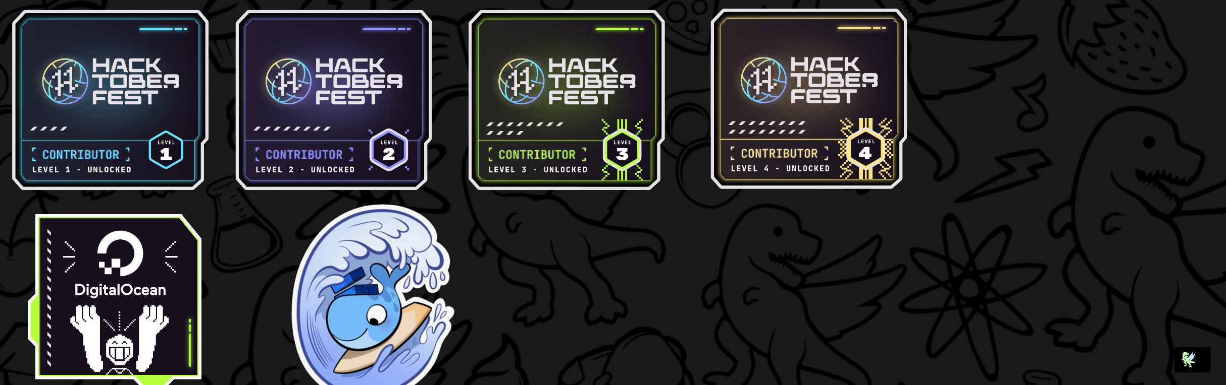 @adarshkv2000's Holopin board