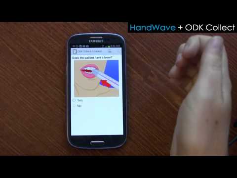 Video demonstrating HandWave's function