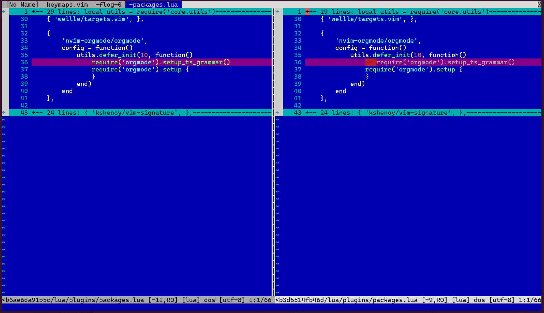 GitHub - skywind3000/vim-git-diffview: Side-by-side commit diffview for ...