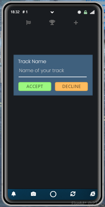 create track