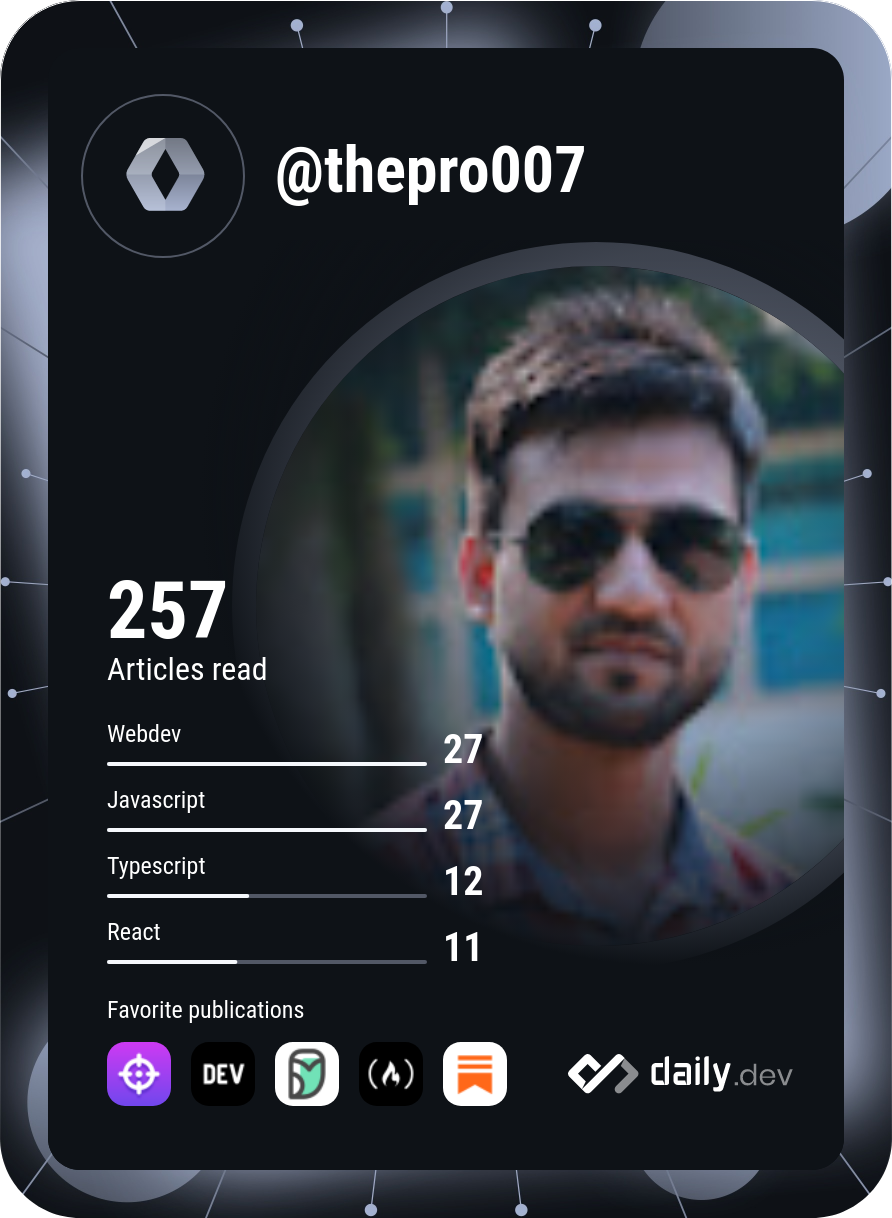 Myth Devs's Dev Card