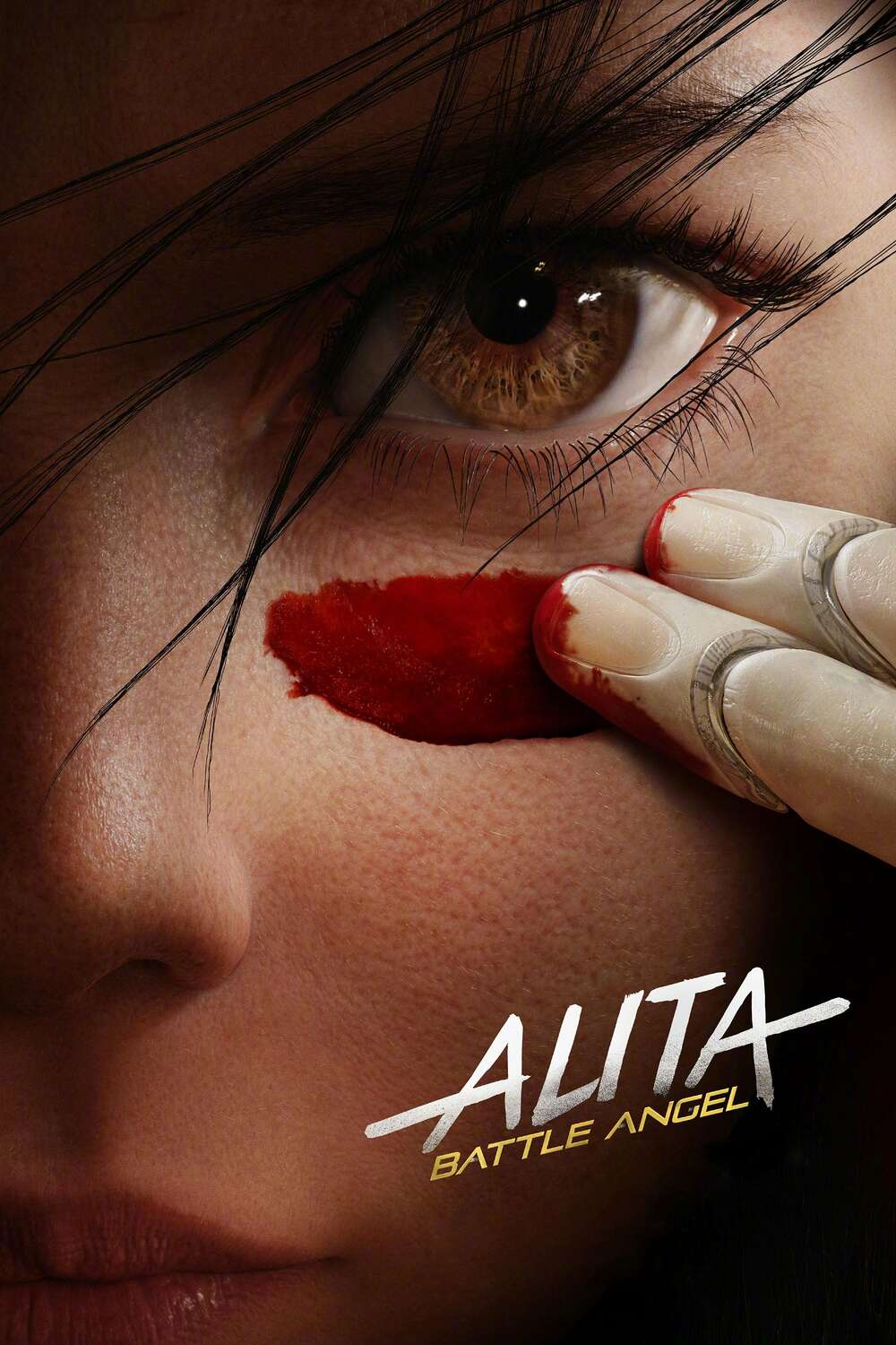 Alta: Battle Angel poster and Letterboxd link