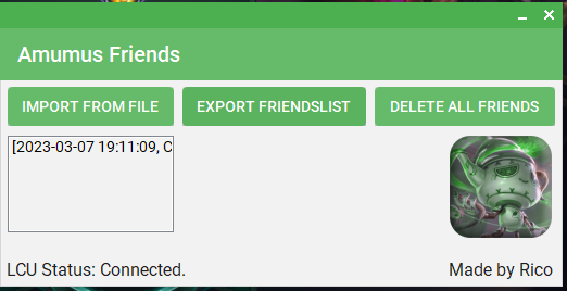 LCU API Friend Screenshot 2
