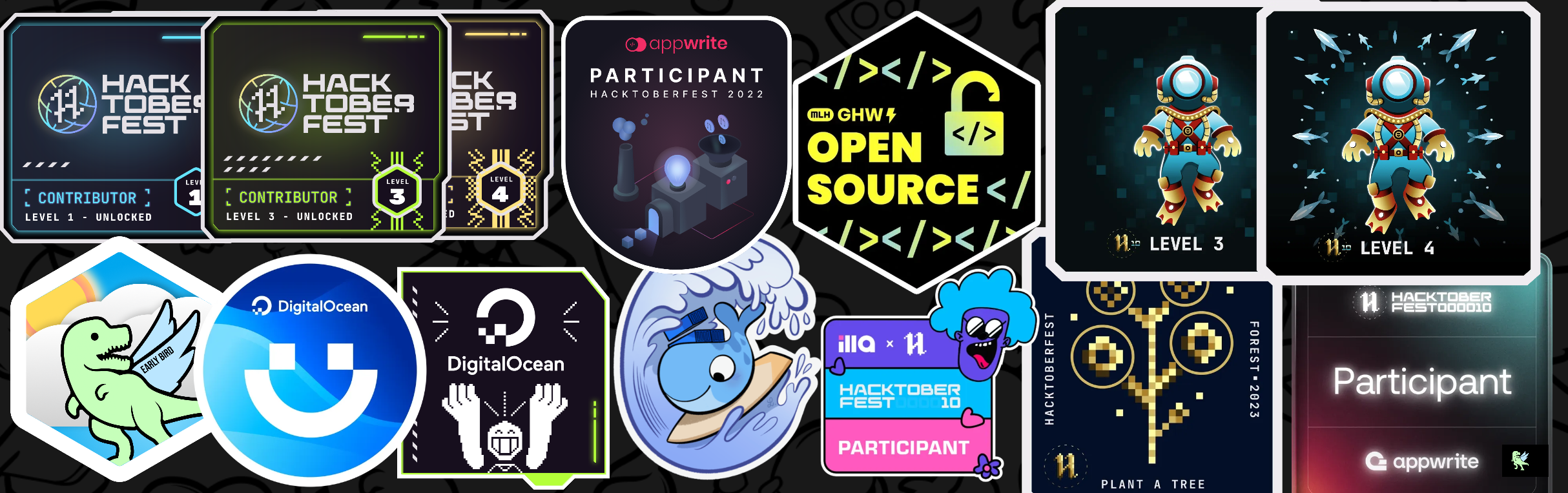 @affan_ali's Holopin board