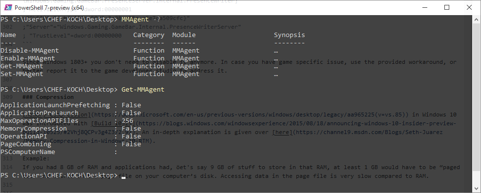 Controlling Memory Compression