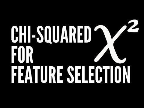 Chi-Squared For Feature Selection using SelectKBest