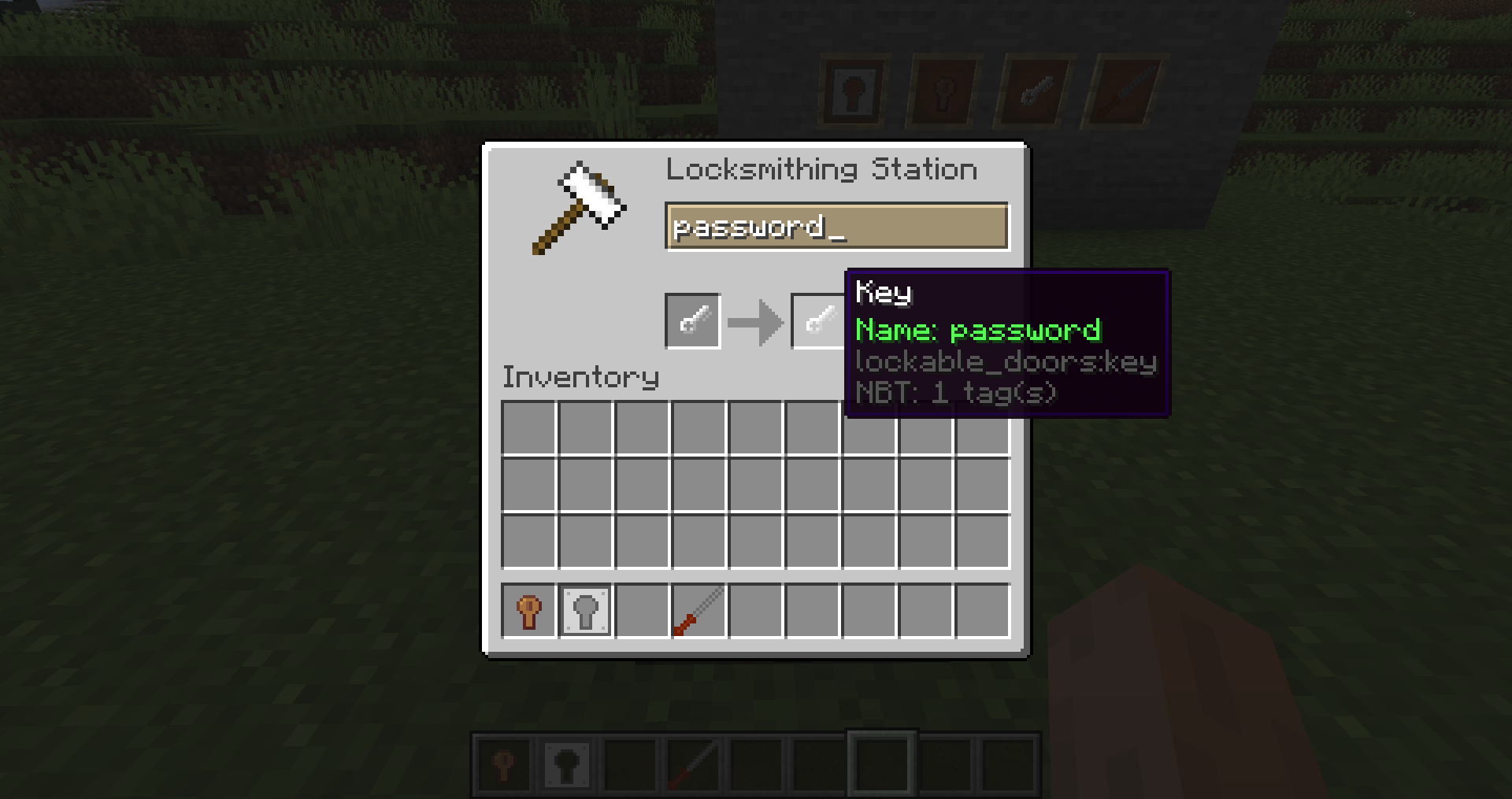 Locksmithing Station