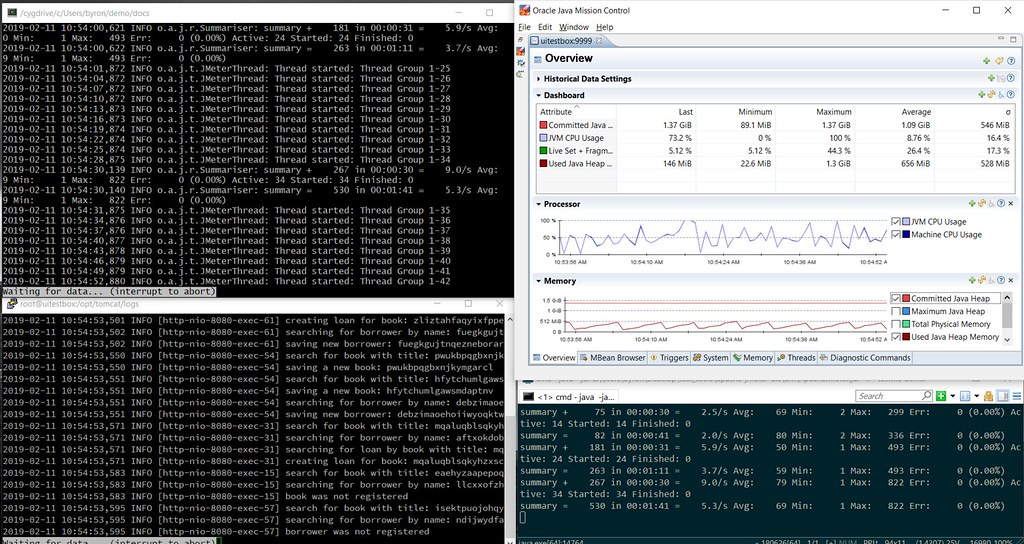 Running performance tests