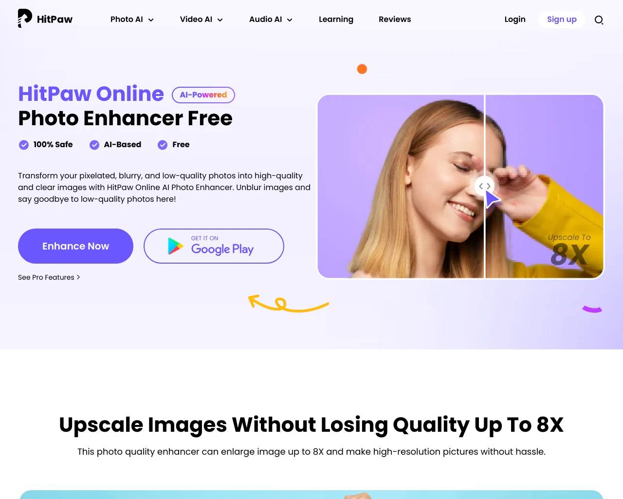 HitPaw Online Photo Enhancer