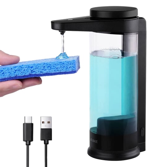 aike-automatic-kitchen-soap-dispenser-rechargeable-17-fl-oz-ak1335-1