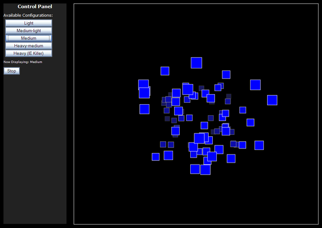 PureMVC JavaScript Demo: Box Splash