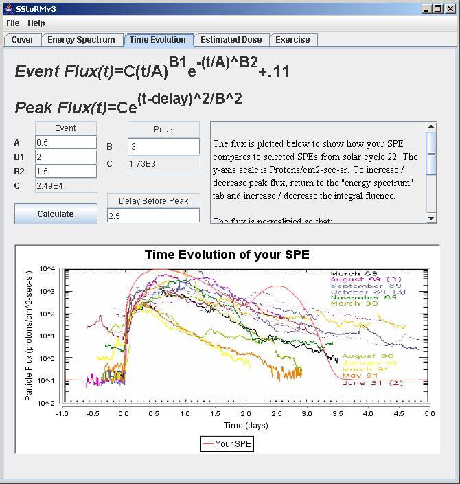 Screenshot of SStoRM running on windows.