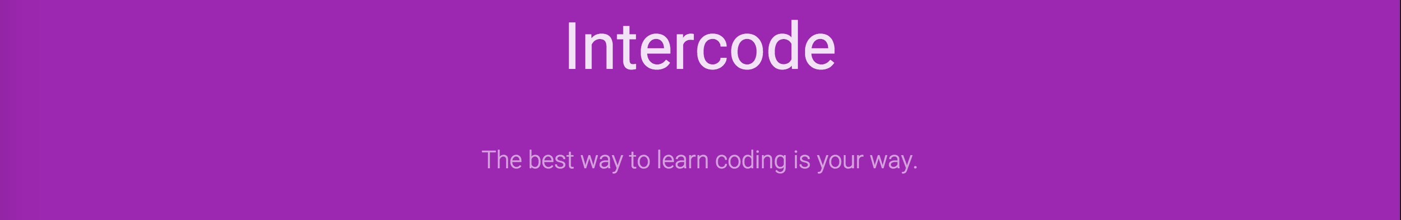 Intercode