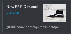 new pid found