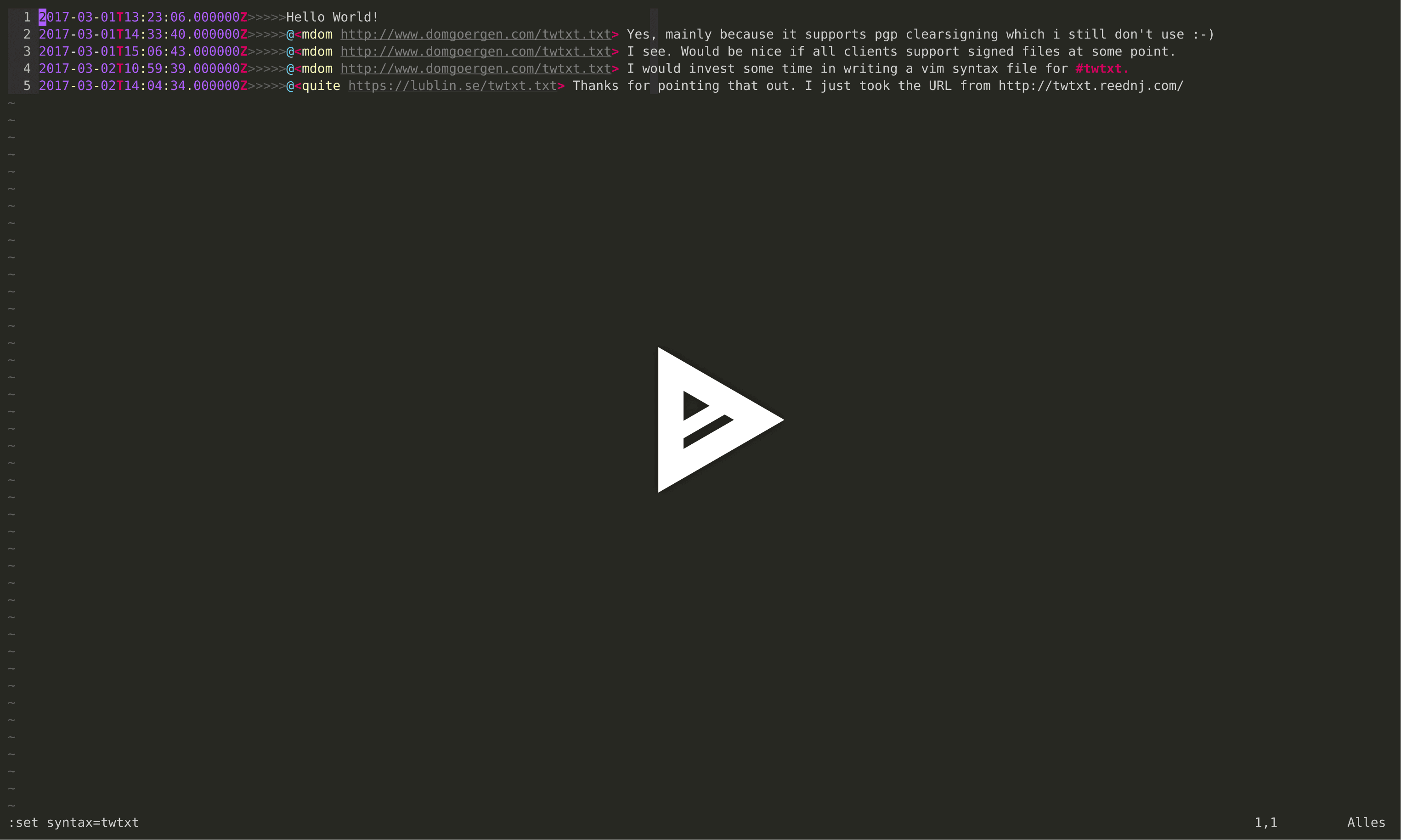 asciicast
