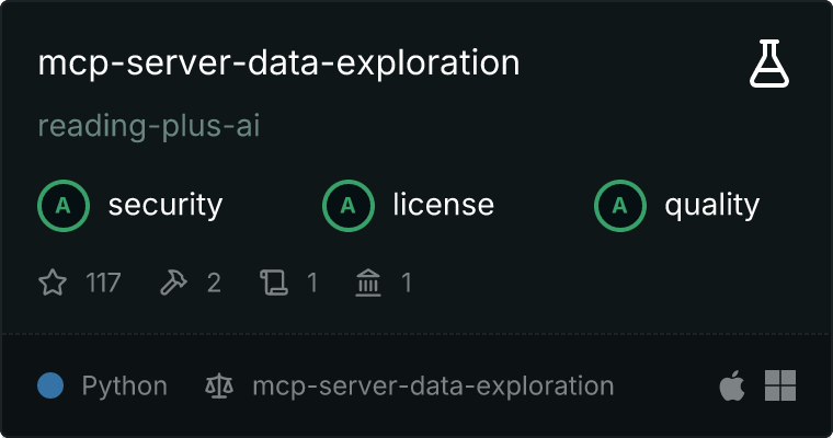 mcp-server-data-exploration MCP server