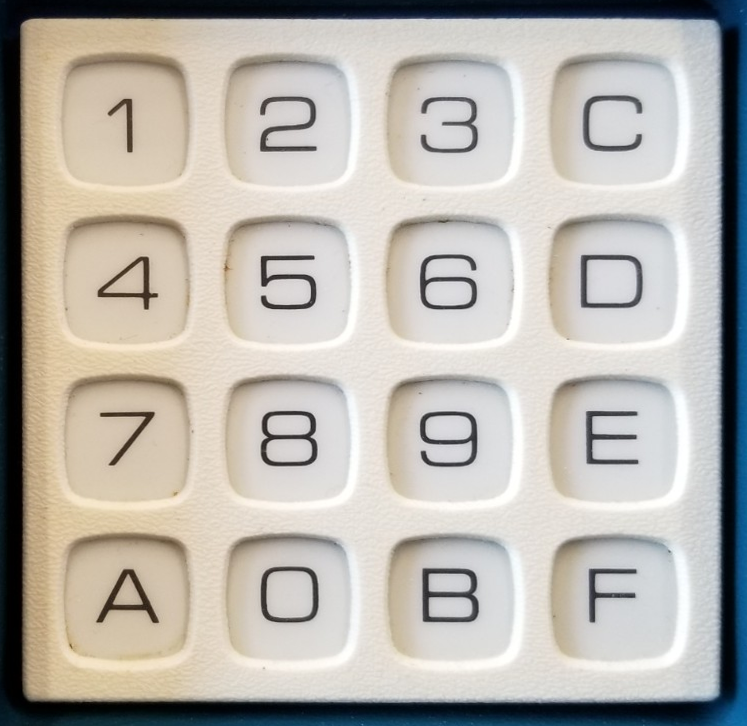 COSMAC VIP keypad