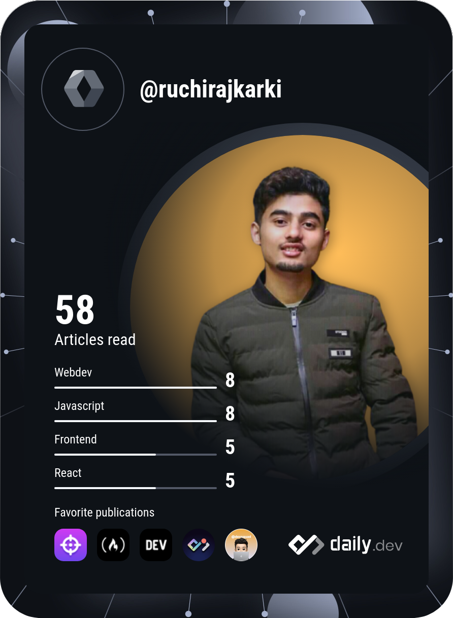 Subash Karki's Dev Card