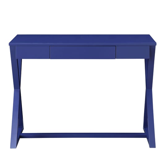 writing-desk-with-x-base-and-1-center-drawer-blue-1