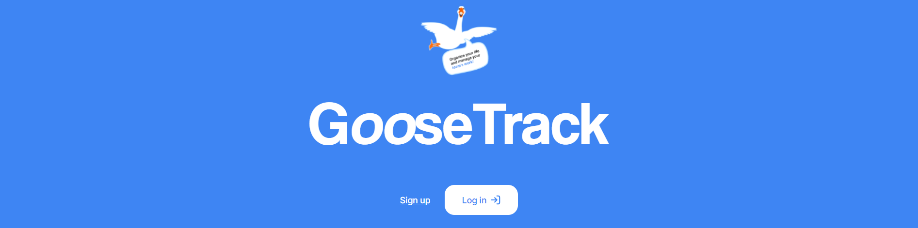 Illustration GooseTrack App