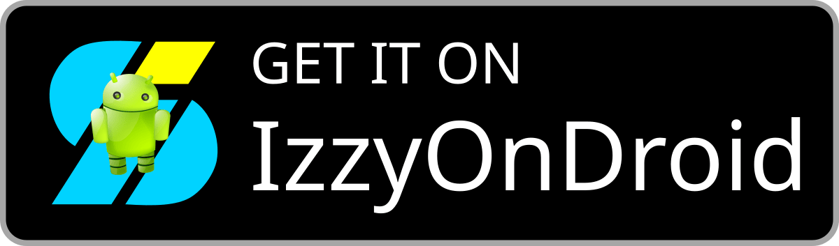 Get it on IzzyOnDroid