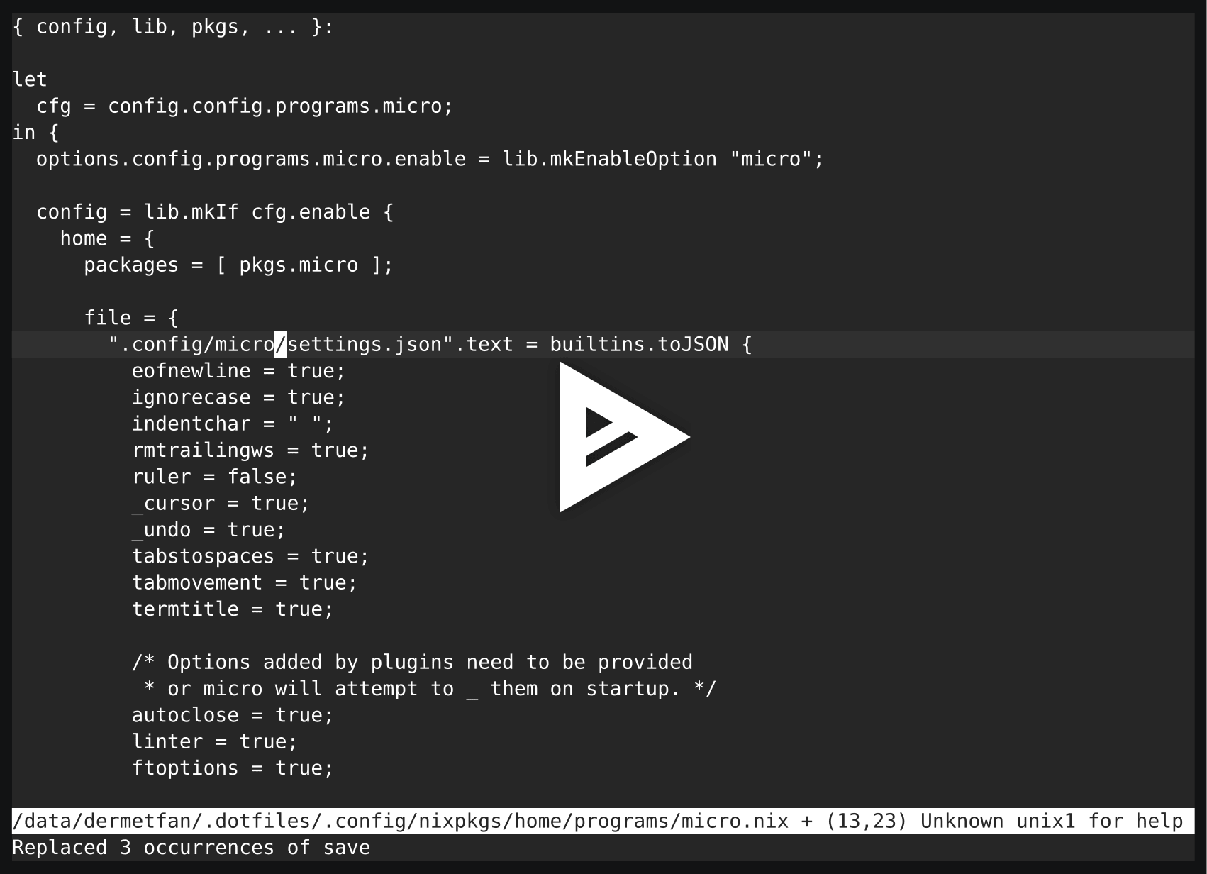 asciicast
