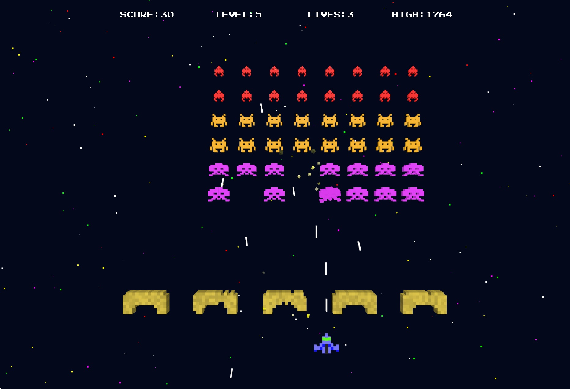 Space Invaders Screenshot