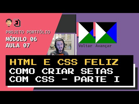 Como criar setas com CSS - Parte I | Mód06 - Aula07